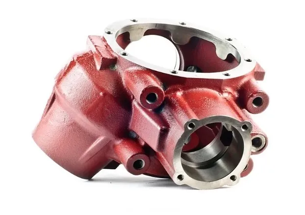 Gearbox housing component — engine and transmission deburring with FDT SX0