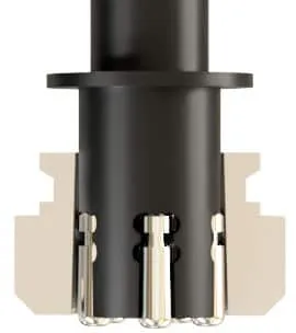 Machine feeding (B) stepped shaft burnishing tool