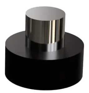 Stepped shaft burnishing — tool stops at the shoulder