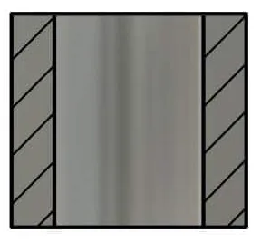 Through hole burnishing — tool passes completely through the bore