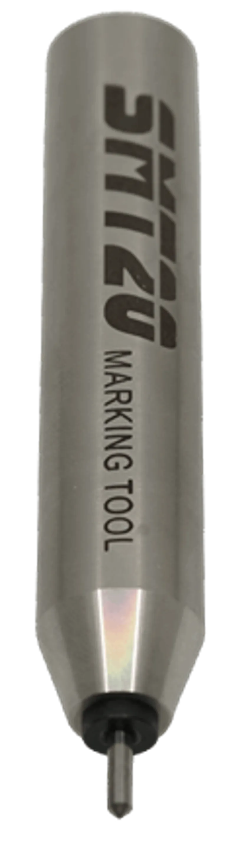 SMT20 scratch marking tool — front view showing carbide needle and tool tip detail